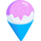 Shaved Ice emoji on Messenger